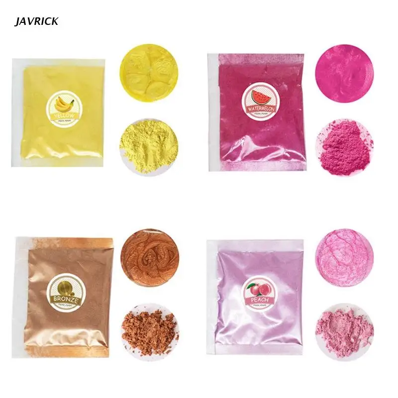 

Colors Cosmetic Grade Pearlescent Natural Mica Mineral Powder Epoxy Resin Dye24