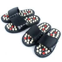 mr co massage slippers sandal for men feet chinese acupressure therapy medical rotating foot massager shoes unisex