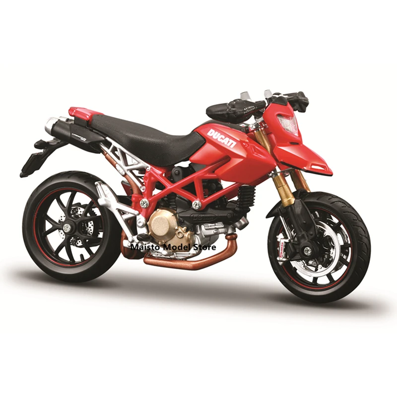 Мотоцикл Maisto Ducati HYPERMOTARD в масштабе 1:18 реплики с подлинными деталями