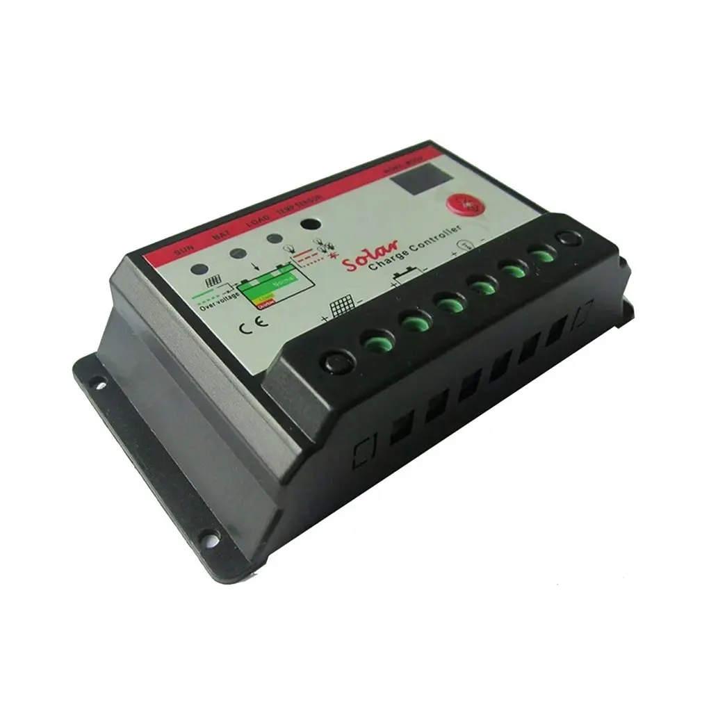 12В/24В 10А Контроллер солнечной панели для системы энергии контроллер заряда