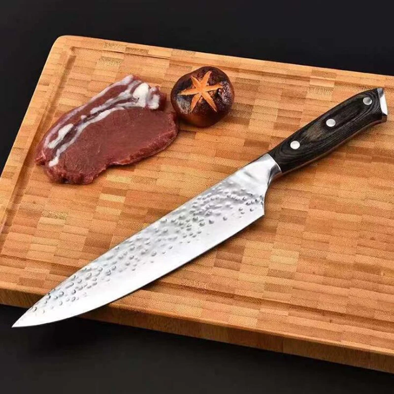 Кухонный нож Gife Box Chef 7CR17 японский из нержавеющей стали 5 дюймов 8 для резки мяса