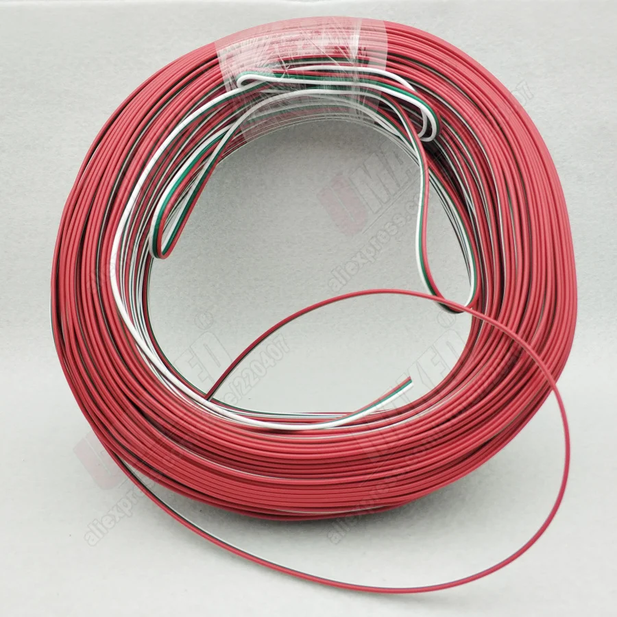 3-контактный провод из луженой меди 22AWG изолированный ПВХ 22awg электрический