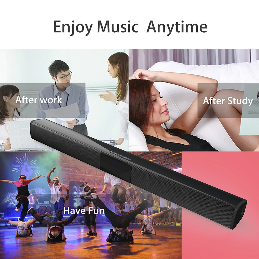 

40W TV Bluetooth Sound Bar Wireless Home Theater Soundbar For PC Laptop TV Stereo Bluetooth Speakers Wireless Bluetooth Soundbar