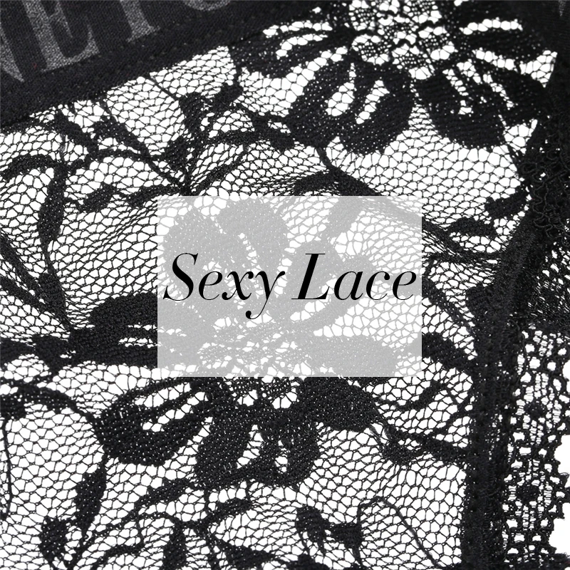Finetoo изготовленный на заказ сексуальное нижнее белье Для женщин кружева с задней