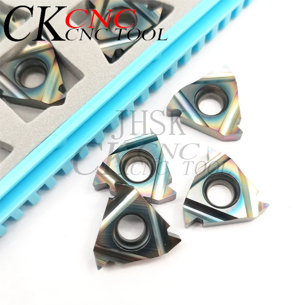 

10pcs 16IR 3.0ISO P8090U 16ER 3.0ISO P8090U Thread carbide insert cutter lathe turning tools Threading Blade 16IR/ER 3.0ISO