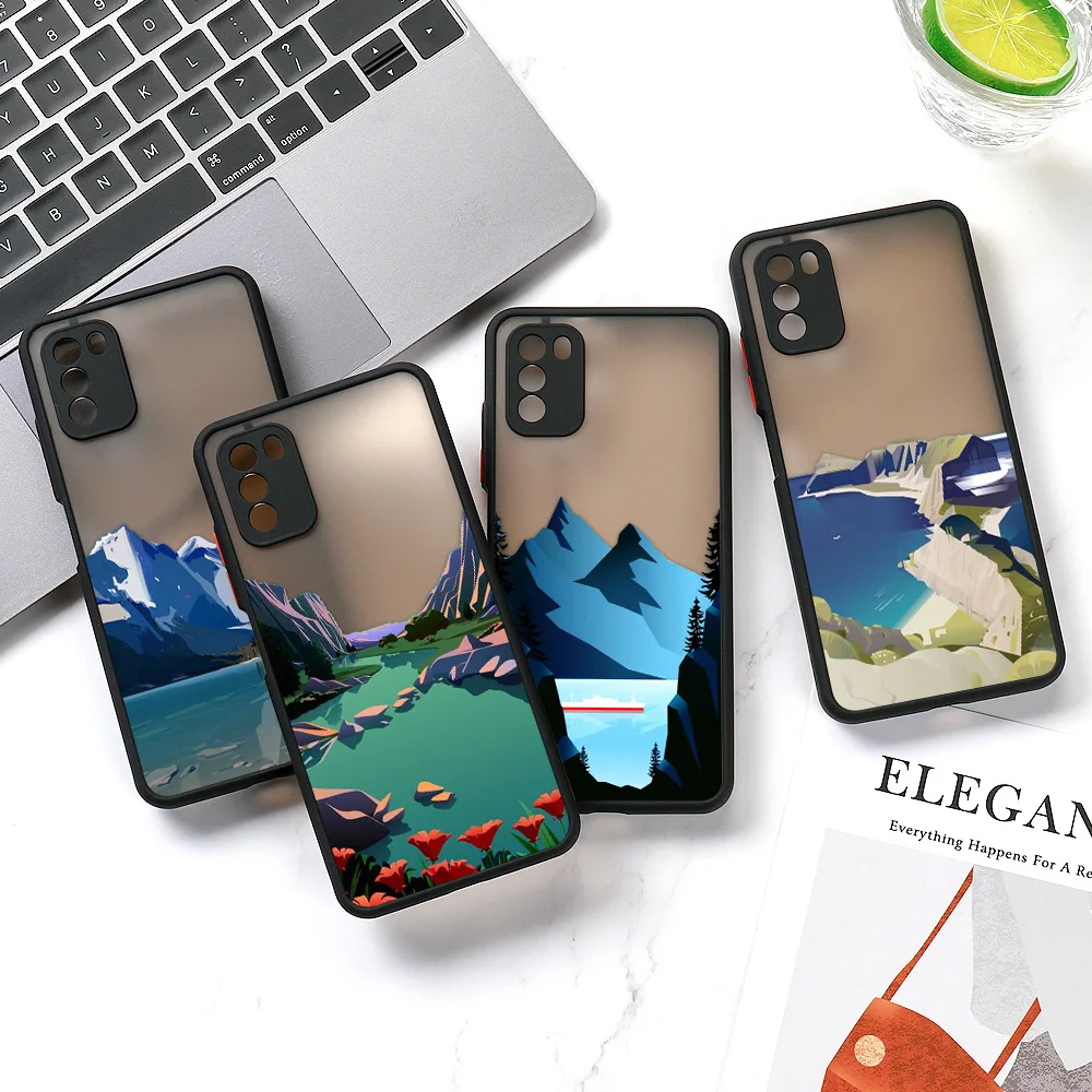 

Case for Poco X3 Pro X3 NFC M3 F3 M3 Pro Xiaomi Mi 11 Lite 11T 10T 10 Lite Phone Case Redmi Note 10 5G 9A 9C 9T Back Cover Funda