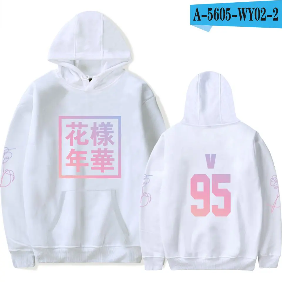 White Bangtan мальчики Young Forever унисекс Толстовка JIMIN J-HOPE JUNG KOOK Толстовка suga для женщин фанаты Kpop одежда в стиле хип-хоп - Цвет: White