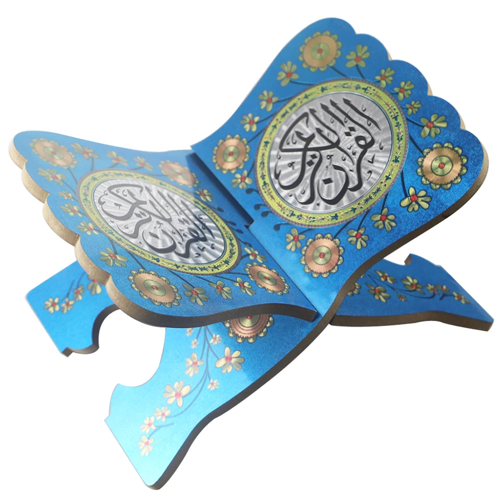 

2020 Festival Put Bible Books Wooden Reading Bible Crafts Wooden Islam Eid Mubarak Gurban