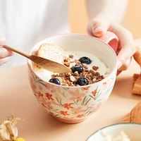 milk coffee mug ceramic breakfast cup with handle large capacity water cups drinkware oatmeal mugs cute microwave heating %d0%ba%d1%80%d1%83%d0%b6%d0%ba%d0%b0