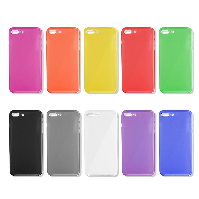 Матовый ультратонкий однотонный чехол для телефона Apple iPhone X XR XS Max 8 7 6 S Plus