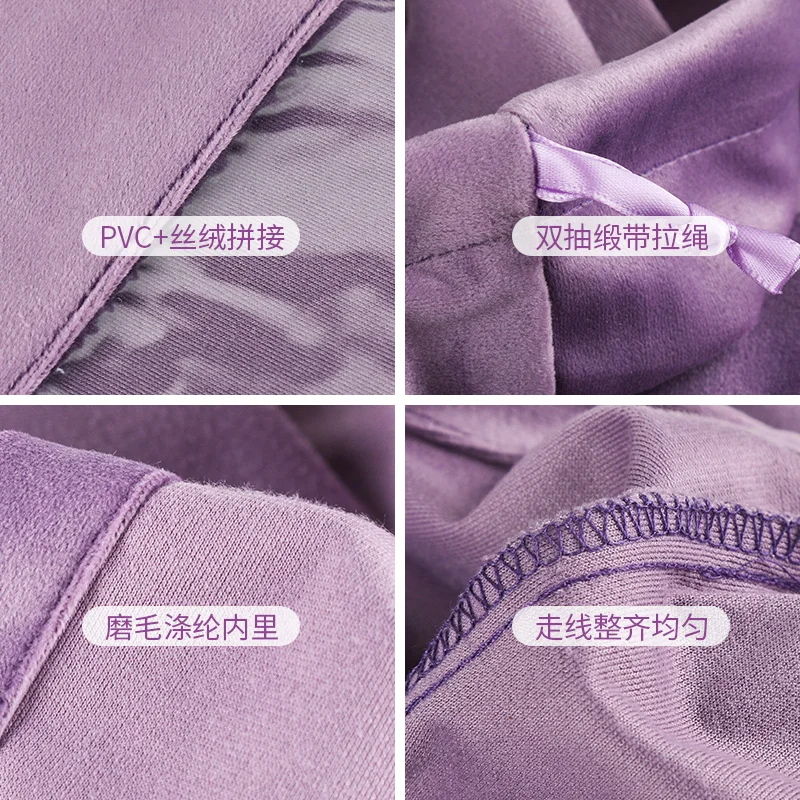 40x39 см черная/фиолетовая/коричневая/серая/Зеленая Шелковая бархатная большая