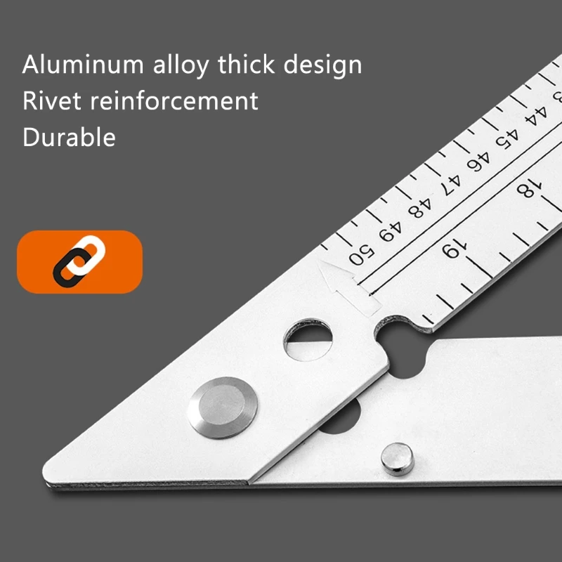 

Guaranteed 45/90 Degree Angle Foldable Measurements Ruler for Measuring and Marking Woodworking Carpenters My06 21 Dropshipping