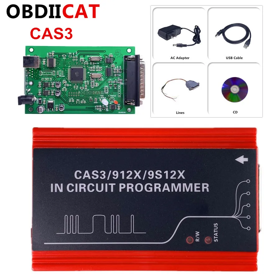 OBDIICAT CAS3/912X/9S12X программист CAS 3 программист|Кабели и коннекторы для диагностики