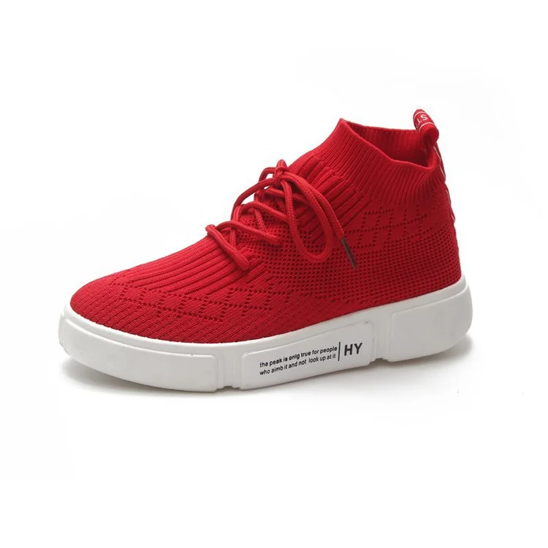 Скидка Женская обувь на плоской платформе Модные женские кроссовки с высоким