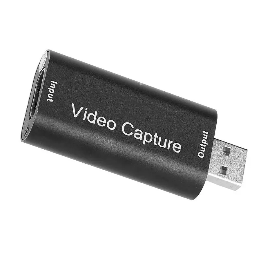 USB 2 0 HDMI HD Карта видеозахвата мини портативный адаптер Черный для ПК компьютер