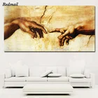 Большое творение Адама! Рука Божия! Алмазная вышивка 5D 