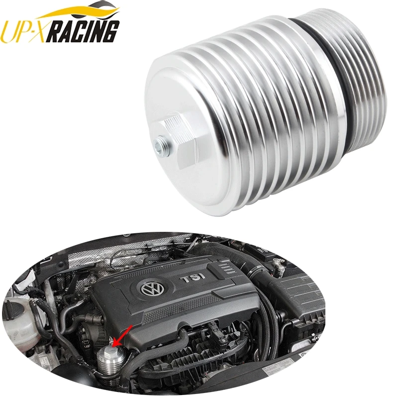 Алюминиевый адаптер масляного фильтра для давления масла и температуры BMW 4