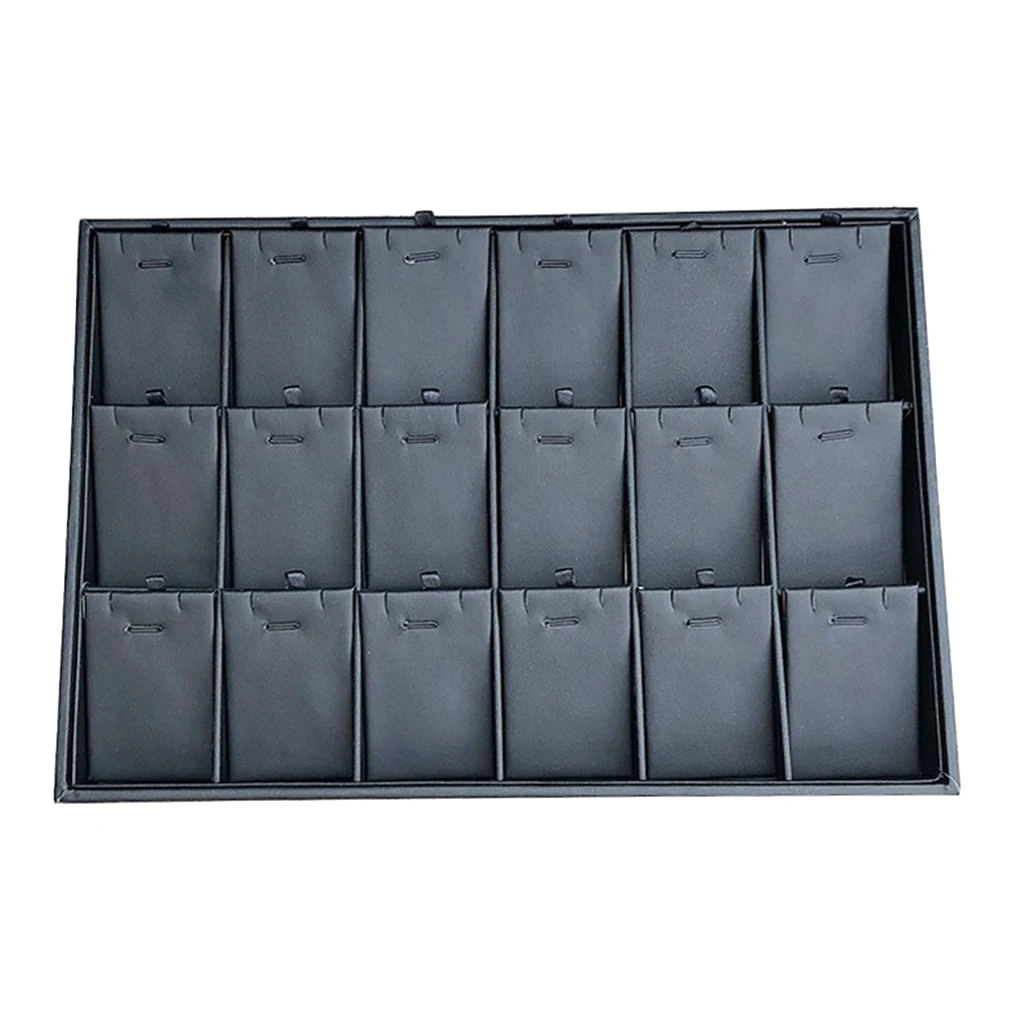 

Подставка-органайзер для ювелирных изделий с 18 слотами