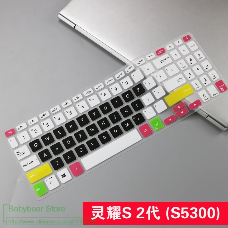 candyblack Для Asus VivoBook S15 S531 s531fl S531f s530 s530fn s530fa s530fu S530u S530f 15,6 дюймовый ноутбук клавиатура защитная накладка для телефона - Цвет: candyblack