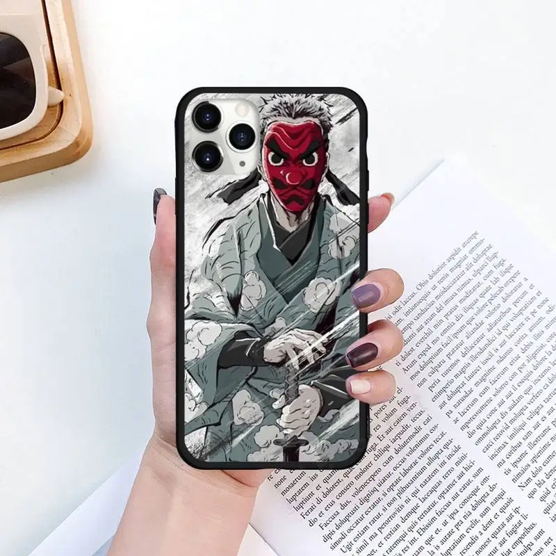 

Demon Slayer japanese anime manga Phone Case for iPhone 11 12 mini pro XS MAX 8 7 6 6S Plus X 5S SE 2020 XR Luxury shell funda