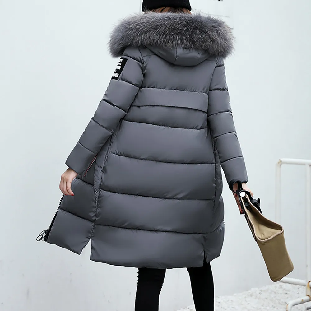 Женская куртка однотонная повседневная плотная тонкая на зиму|Женские парки| |