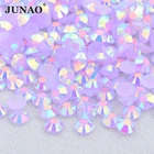 Стразы для ногтей JUNAO, 2, 3, 4, 5, 6 мм