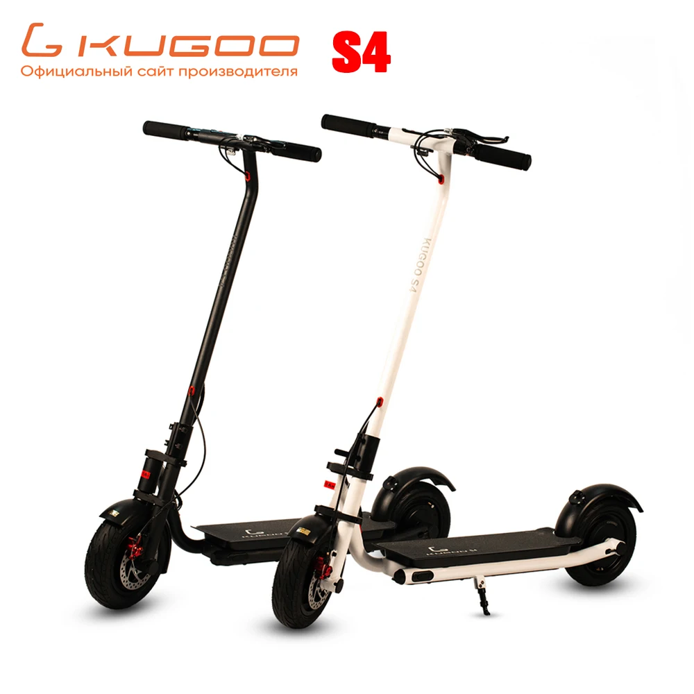 [России] KUGOO S4 Электрический скутер для взрослых 48V 11AH 500W 30 км 35 км/ч e электрический