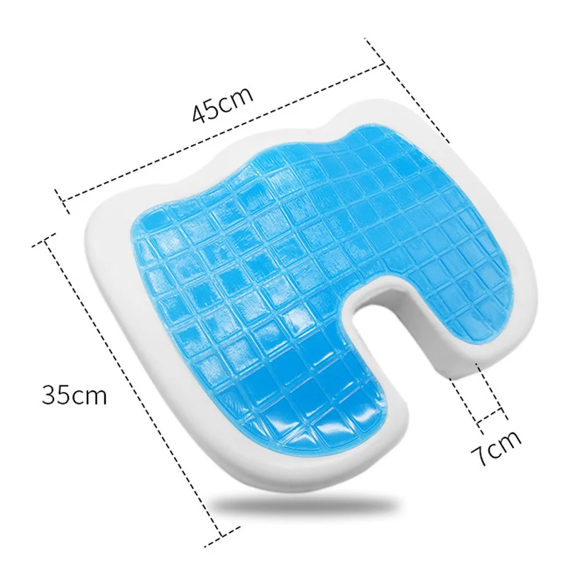 Новая гелевая Подушка для сидения Офисная уплотненная пена с эффектом памяти