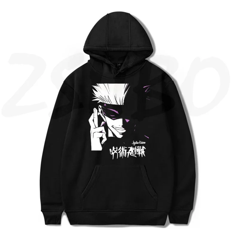 

New Anime Sweatshirts Jujutsu Kaisen Men's Hoodie Harajuku Unisex Fashion Casual Hoody Male Streetwear Printed Coat
