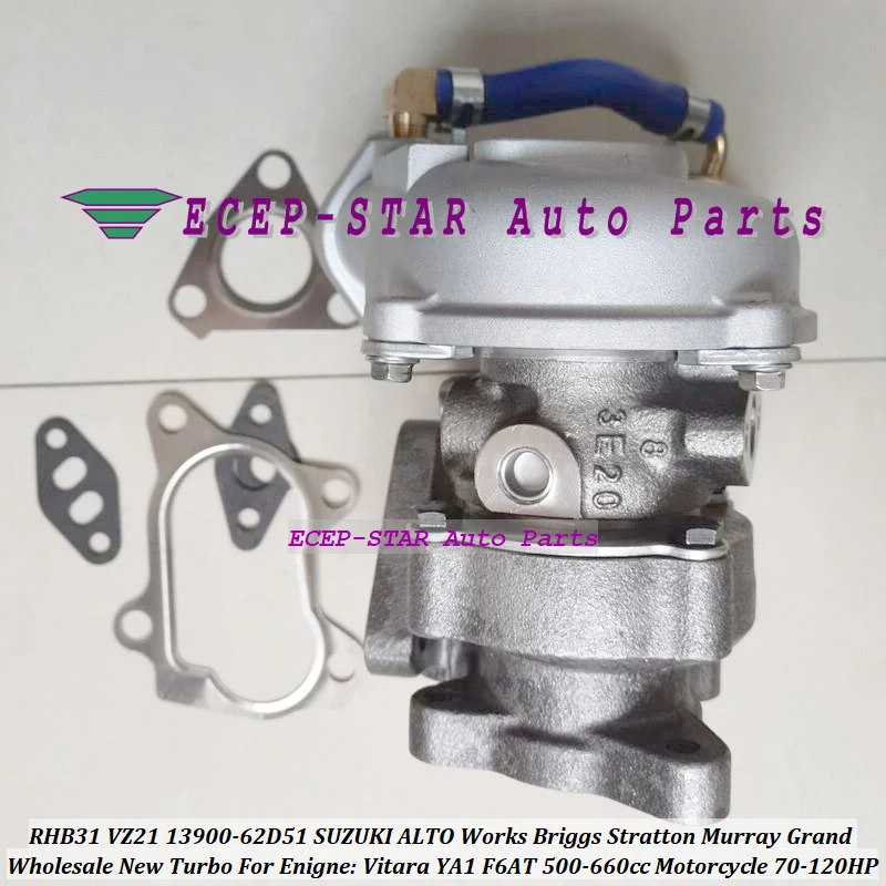 Бесплатная доставка RHB31 VZ21 13900 62D51 турбо для SUZUKI Jimny ALTO работает Briggs Stratton Murray 500 660cc