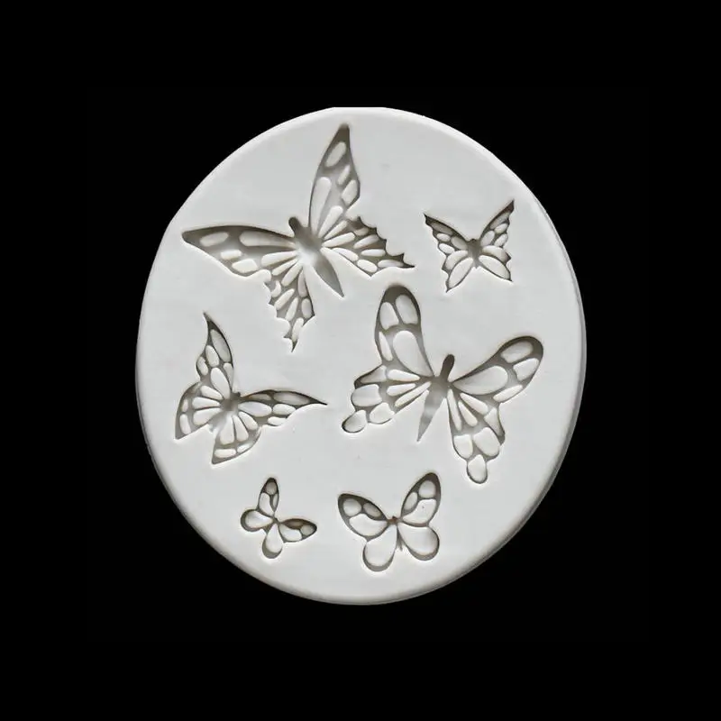 Мини бабочки кабошоны силиконовые формы Сделай Сам Подвески из смолы украшения