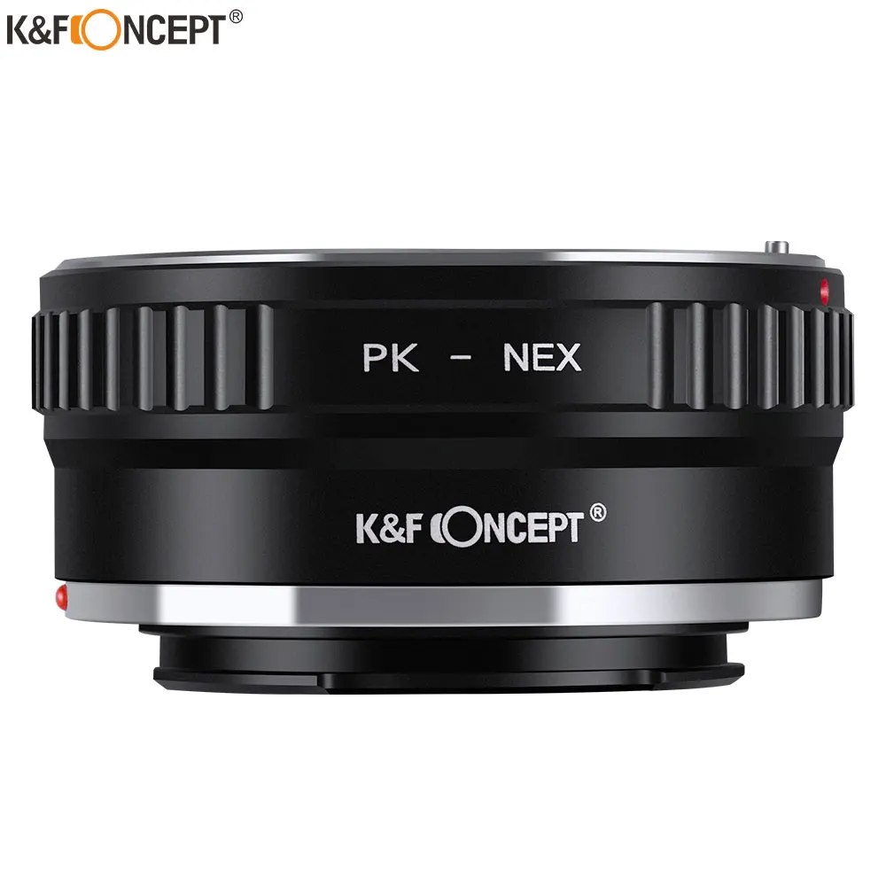 

K&F Concept Lens Mount Adapter for Pentax PK K Mount Lens to Sony NEX E-Mount Camera NEX-3 NEX-3C NEX-3N NEX-5 NEX-5C NEX-5N