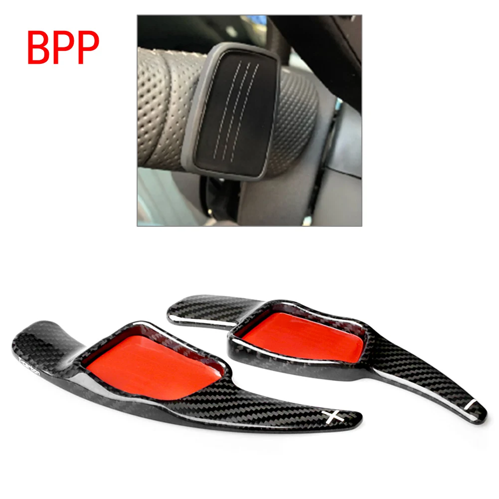 

Carbon Fiber Car Steering Wheel Paddle Shift Extension Shifter For Audi A3 RS3 A5 RS6 A4 A6 R8 A7 Q3 A8 Q5 S5 Q7 S6 TT S7 TTS S8