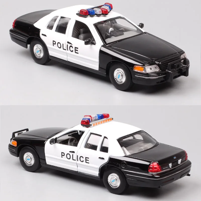

Welly 1:24 Scale 1999 Ford Crown Victoria Police Interceptor Car Diecasts & Toy Vehicles Model Metal Auto Replicas Collection