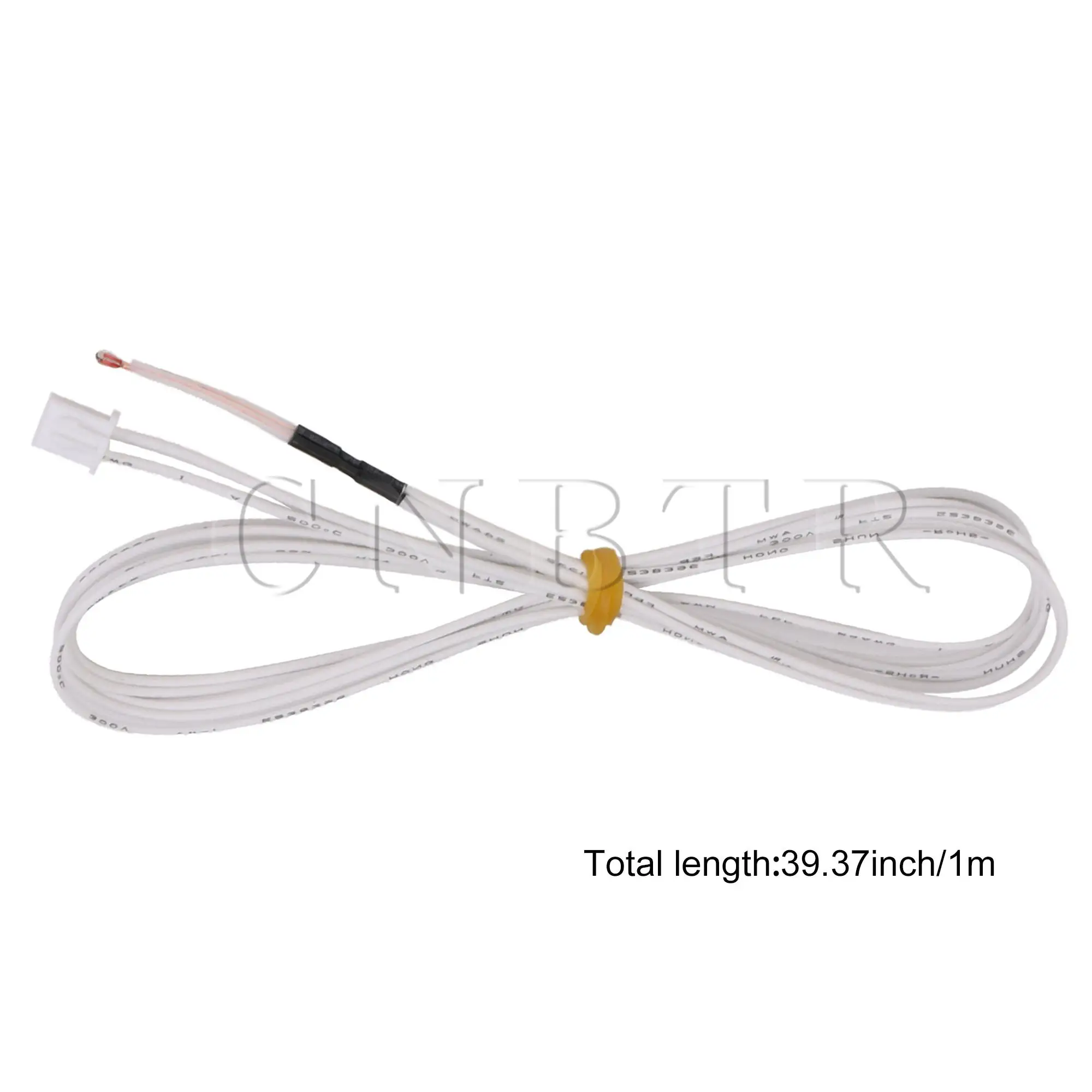 

CNBTR 5 PCS Printer Thermistors 3950 100K Temperature Sensor for Hot End White
