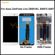 ZB501KL дисплей для Asus Zenfone Live X00FD A007 ЖК с клейкая лента телефона