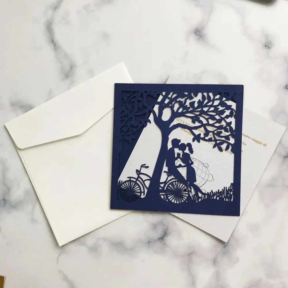 35 шт./лот счастливые влюбленные свадебные пригласительные открытки Свадебные