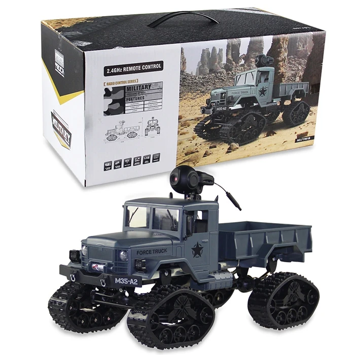 Abay Горячая 1/16 2,4G 4WD RC Автомобиль матовый внедорожный грузовик снег шины с передний светильник RTR YH-34