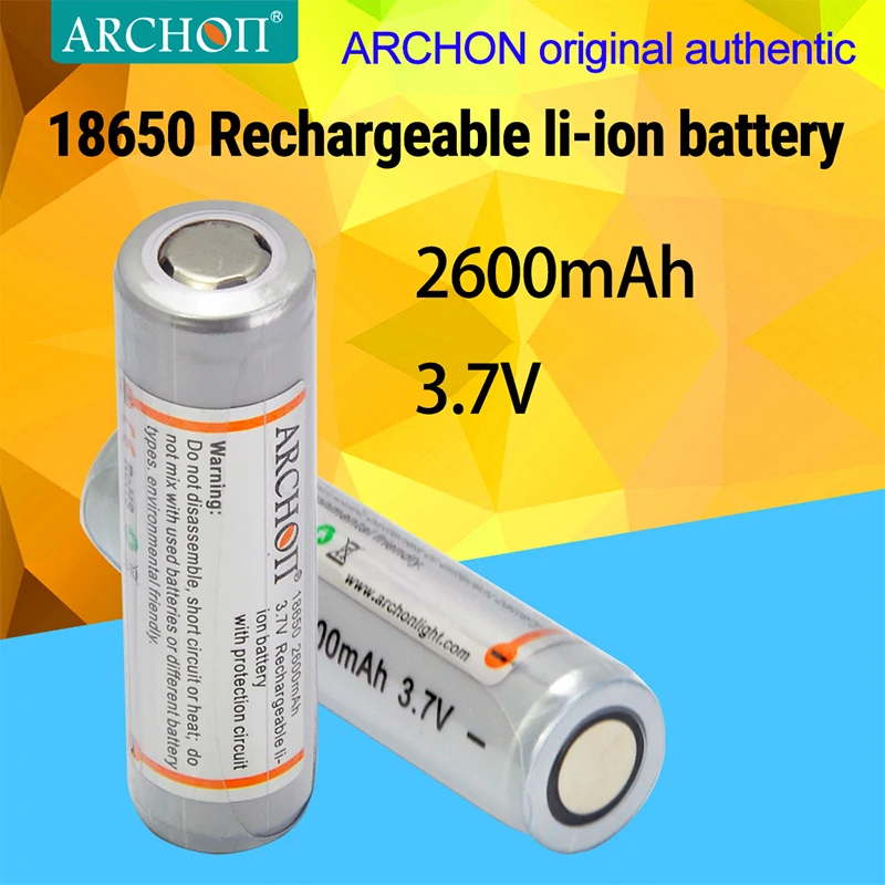 ARCHON оригинальный EU/US USB plug 220V зарядное устройство 18650 аккумулятор 2600mAh 3 7 v
