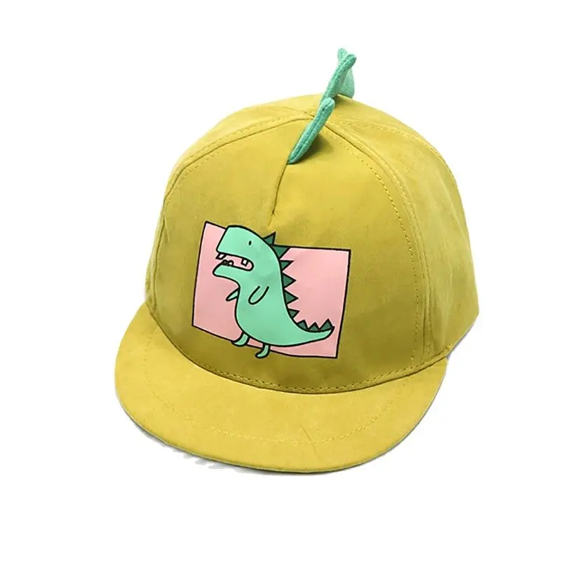 Новая бейсбольная кепка с динозавром из мультфильма для маленьких мальчиков и
