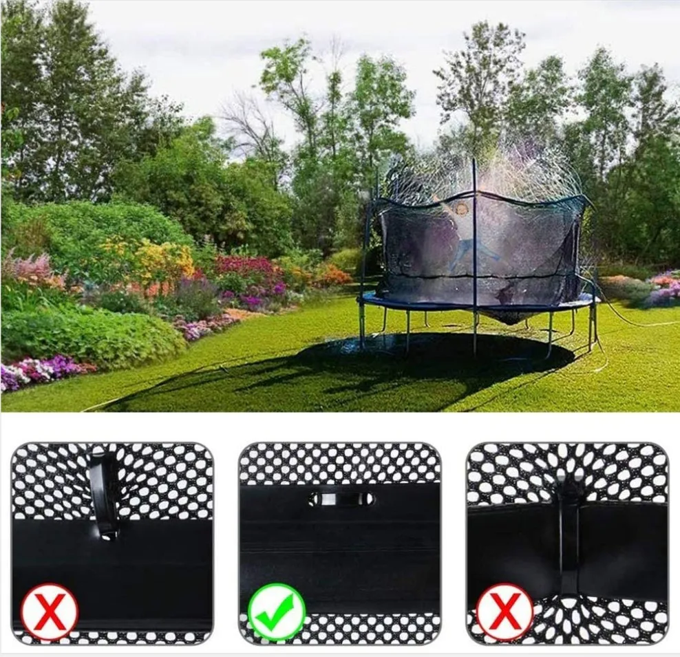 Батут для аквапарка спринклер воды аксессуары улицы детей пистолет-распылитель