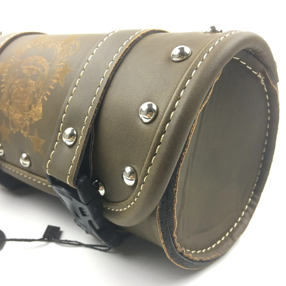 Седельная сумка для мотоцикла из искусственной кожи инструментов багаж Harley Chopper