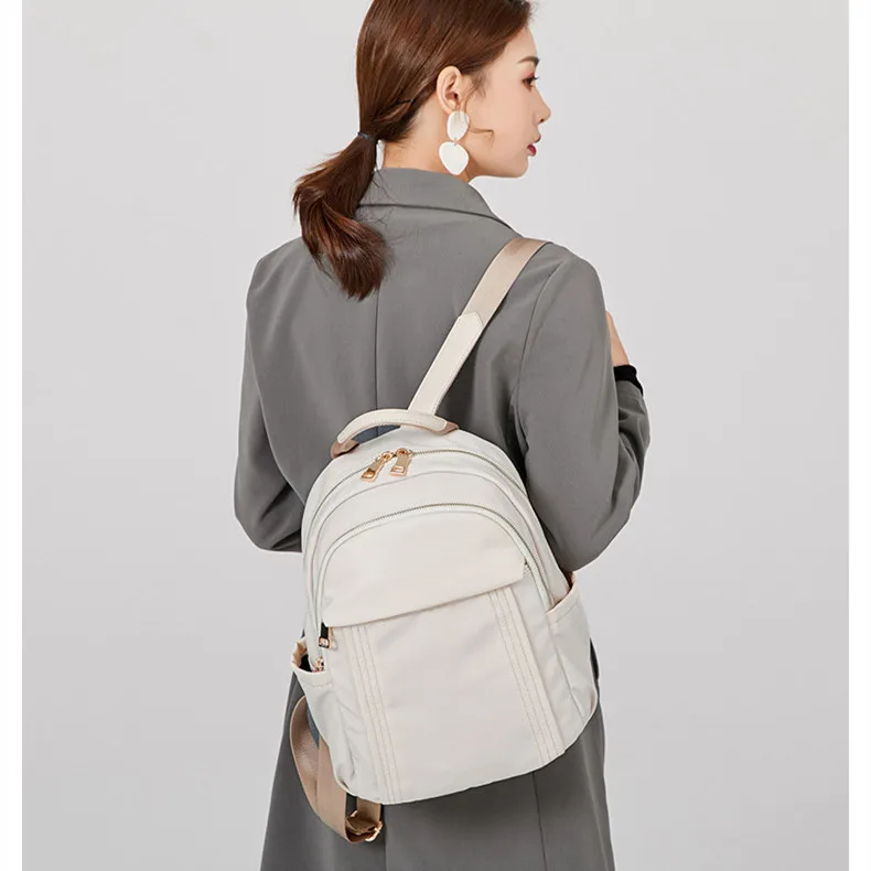 high capacity backpack travel laptop document storage rucksack weekend overnight cosmetic phone organize handbag accessories free global shipping