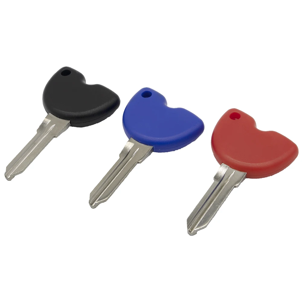 

Silicone Motorcycle Uncut Blade Key For Vespa Piaggio 3VTE Fly 125 250 300 GTV VESPA LXV150 GTS250 GTS300 Scooter parts