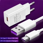 USB-кабель для быстрой зарядки, 3 А, 5 В, 2 А, зарядный кабель для Redmi Note 10, 9s, Huawei P30 Pro Lite, Samsung, адаптер USB C