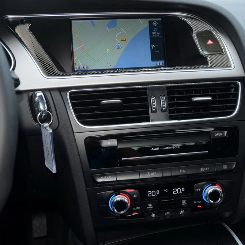 Автомобильный Стайлинг из углеродного волокна кнопки сигнасветильник