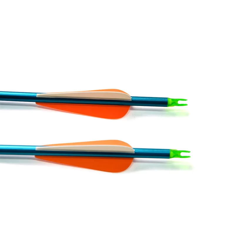 6/12/24pcs Archery Arrow 8mm Aluminum 30&quot Hunting Arrows Spine 300 for compound Recurve Bow Practice | Спорт и развлечения