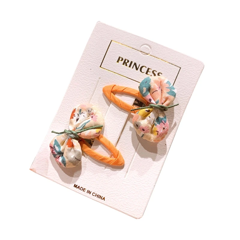 

2Pcs Sweet Colorful Girls Hair Clips Children BB Hairpins Barrettes Headband Kids Fashion Hair Styling Tools Accessories