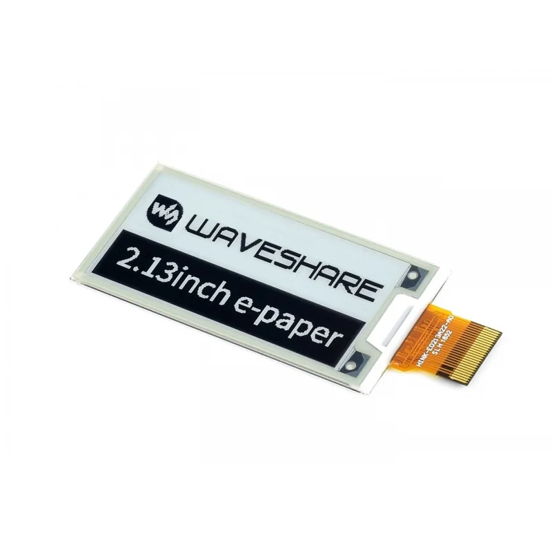 2 13 дюймовая E-Ink сырьевая панель дисплея E-Paper 250x122 без интерфейса PCB SPI поддерживает
