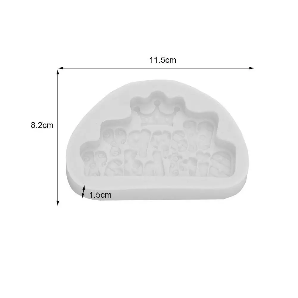 

3D Silicone Happy Birthday Letters Numers Mold For Ice Jelly Cake Cream Mold Tool Decorating Birthday Mold Chocolate D1F9